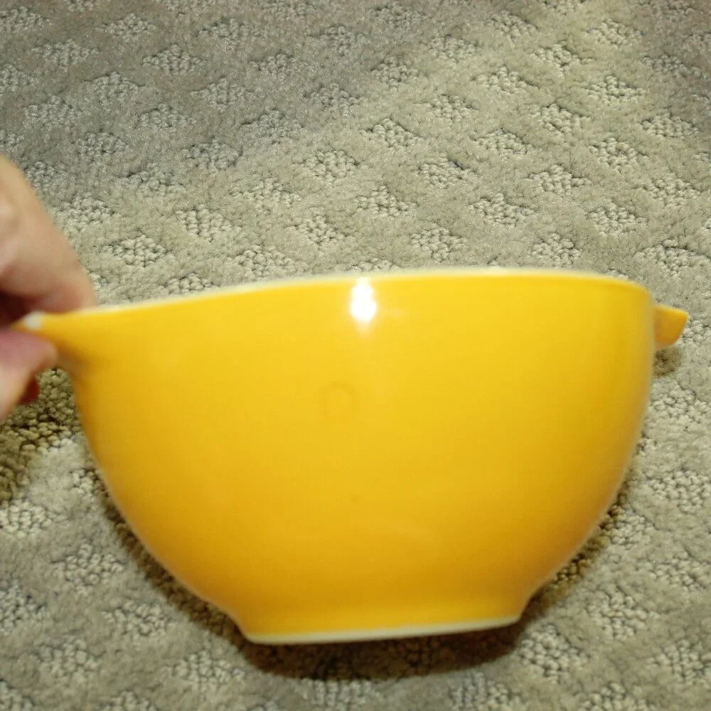 Complete Set of 4 Pyrex Vtg Sunflower 441 - 444 Nesting Cinderella Mixing Bowl
